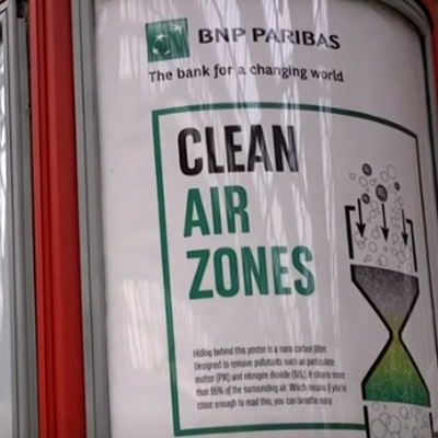 The tech that could help clean polluted air [BBC article]